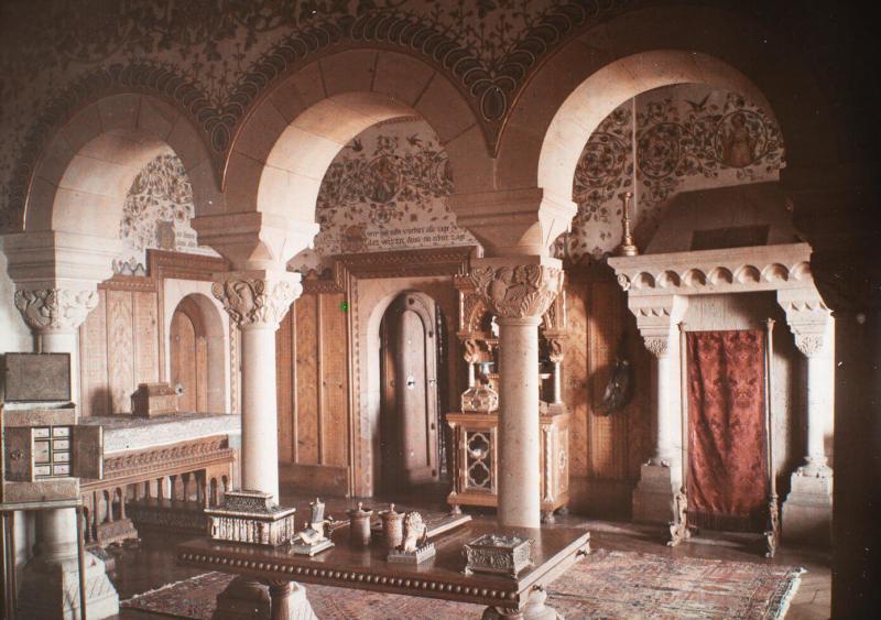 Salon der Großherzogin im Erdgeschoss der Neuen Kemenate der Wartburg