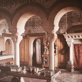 Salon der Großherzogin im Erdgeschoss der Neuen Kemenate der Wartburg